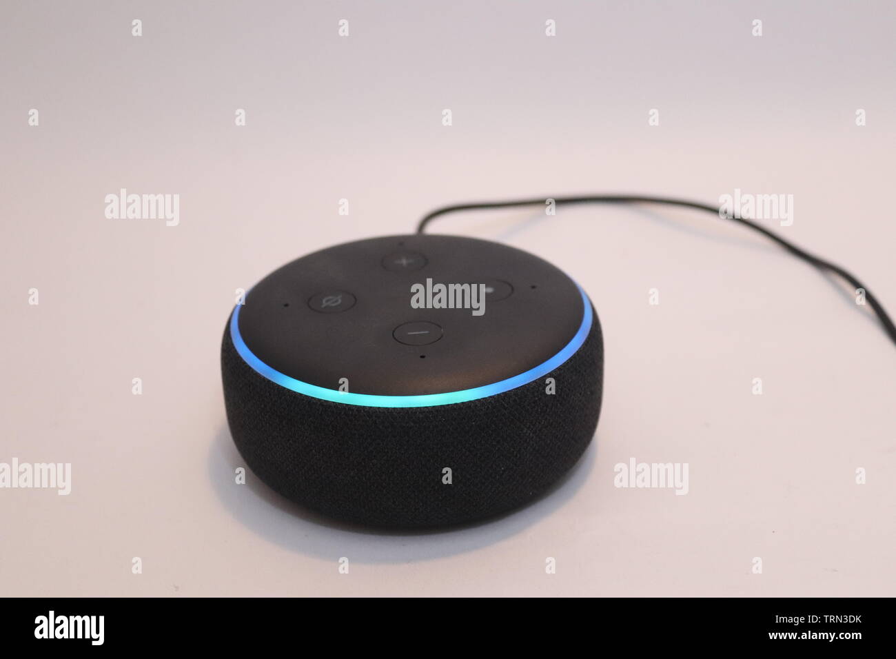 Alexa, spielen einige Musik Stockfoto