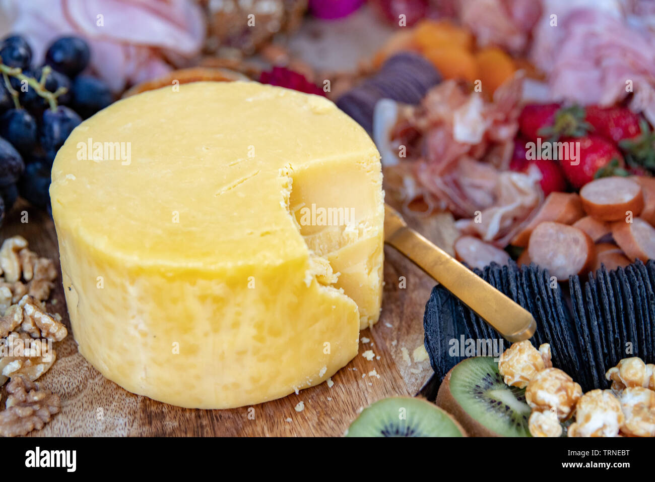 Essen Platter Stockfoto