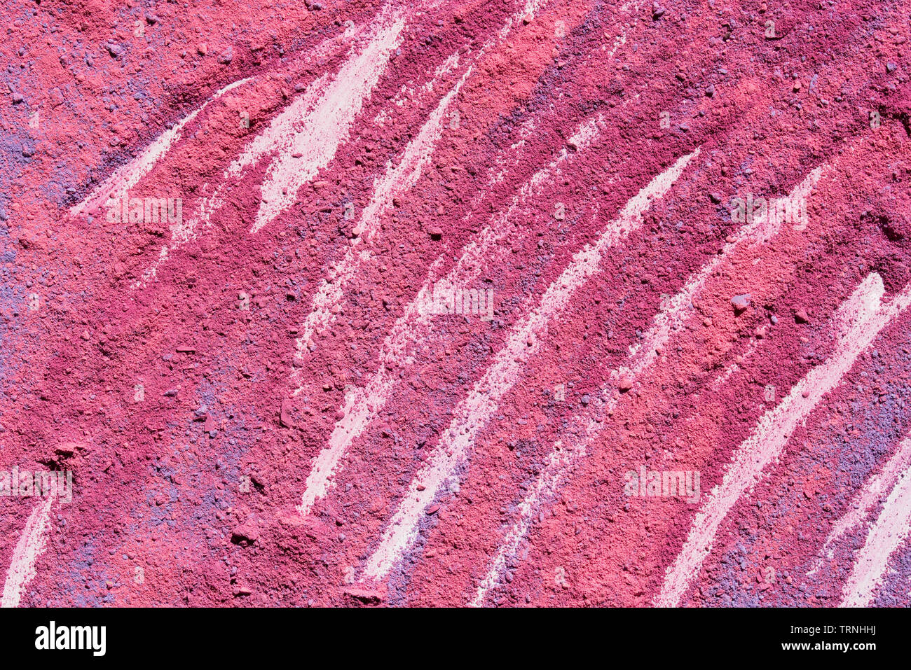 Rosa Pulver pigment Muster Hintergrund Makro Stockfoto