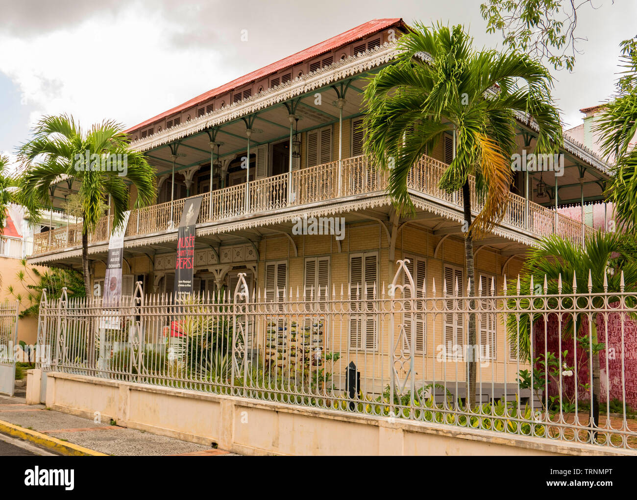 John Perse museum Guadeloupe Stockfoto