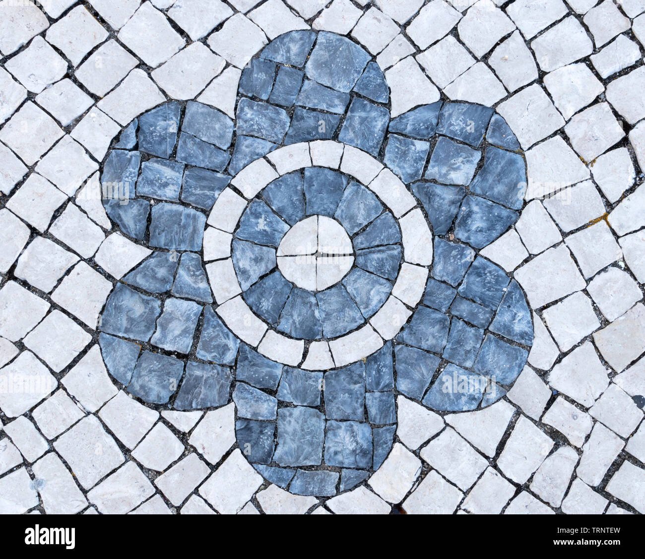 Kopfsteinpflaster Blume Mosaik Stockfotografie - Alamy