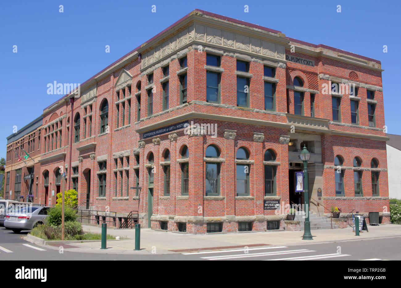 Jefferson Museum für Kunst und Geschichte, Port Townsend, Washington State, USA Stockfoto
