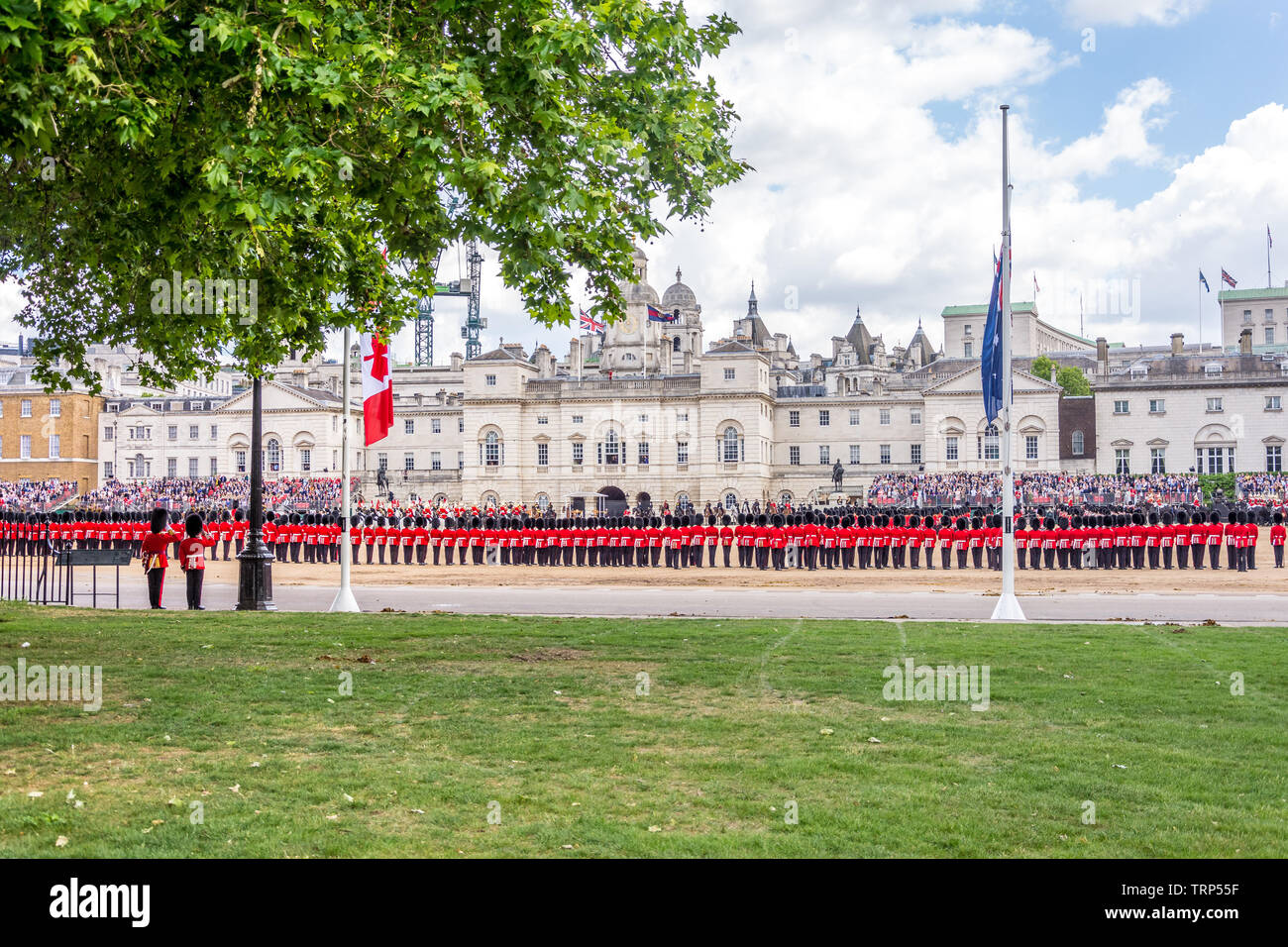 Trooping the Color 25.. Mai 2019 London Stockfoto
