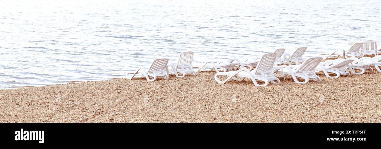 Freie Strand von Ada Ciganlija See in Belgrad Stockfoto