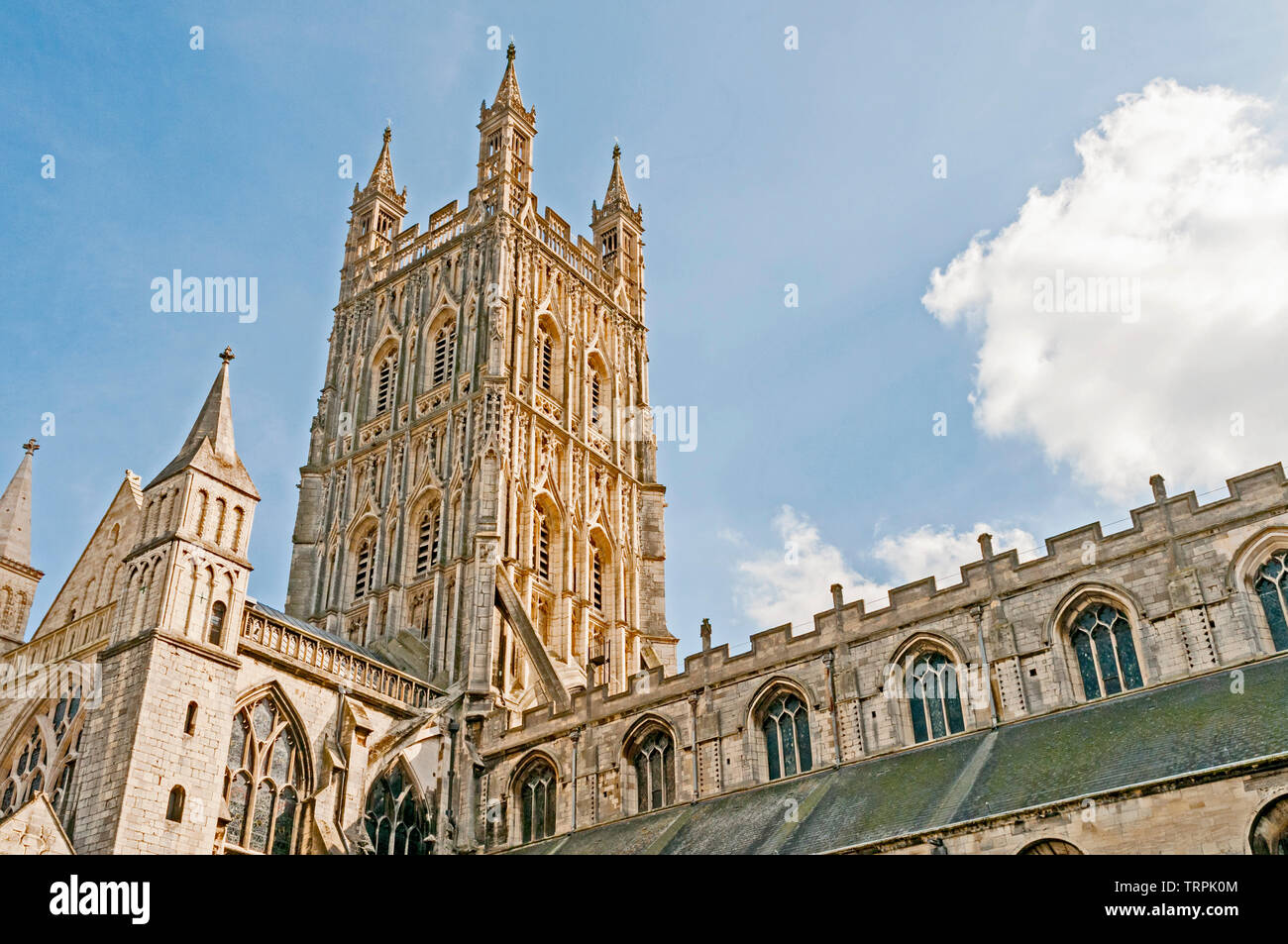 Kathedrale von Gloucester Stockfoto