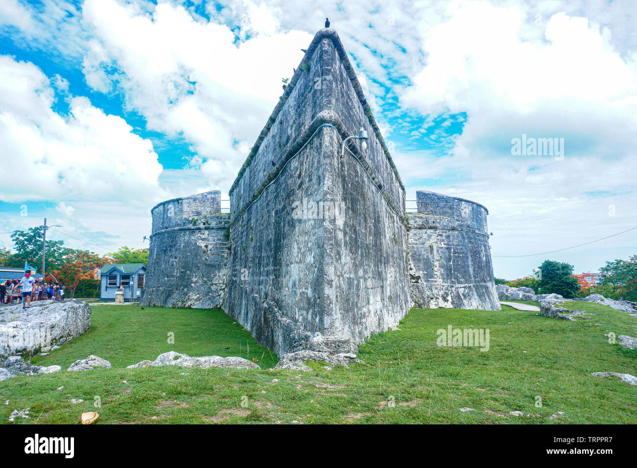 Fort Fincastle ist ein Fort in der Stadt Nassau auf der Insel New Providence auf den Bahamas. Die Festung wurde im Jahre 1793 von Lord Dunmore gebaut. Bui Stockfoto