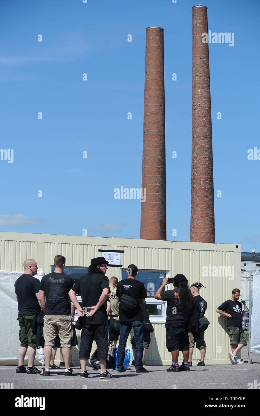 Musik Festival, Helsinki Stockfoto