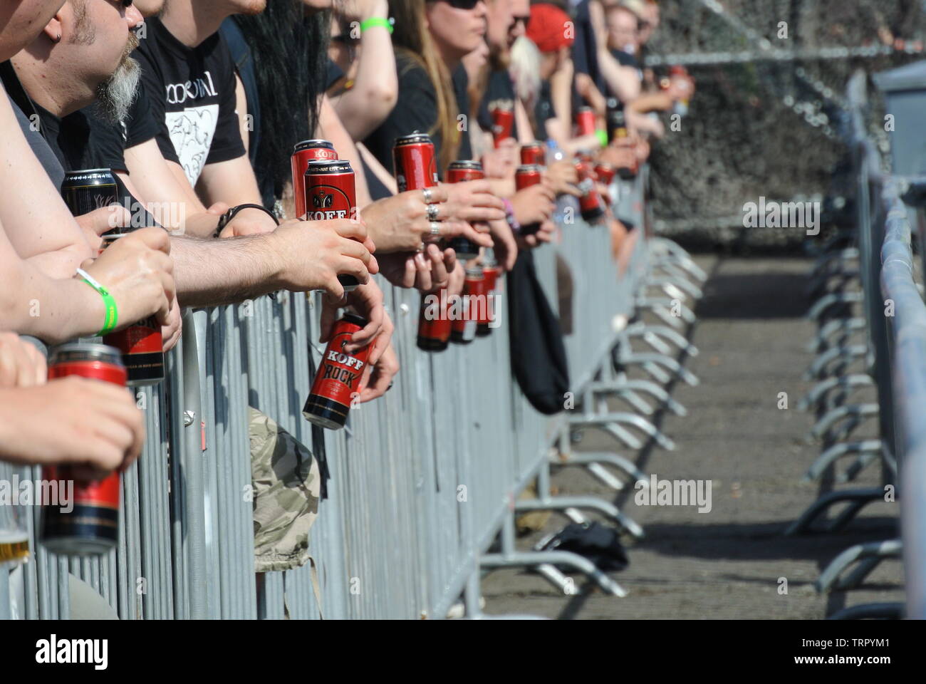 Musik Festival, Helsinki Stockfoto
