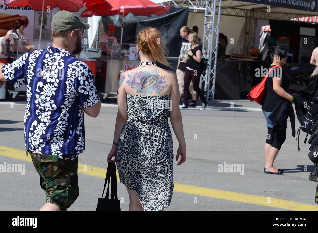 Musik Festival, Helsinki Stockfoto