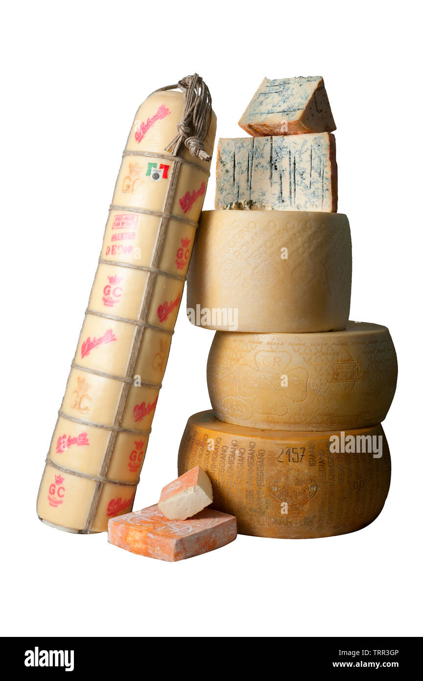 Italienische Käse Stockfoto