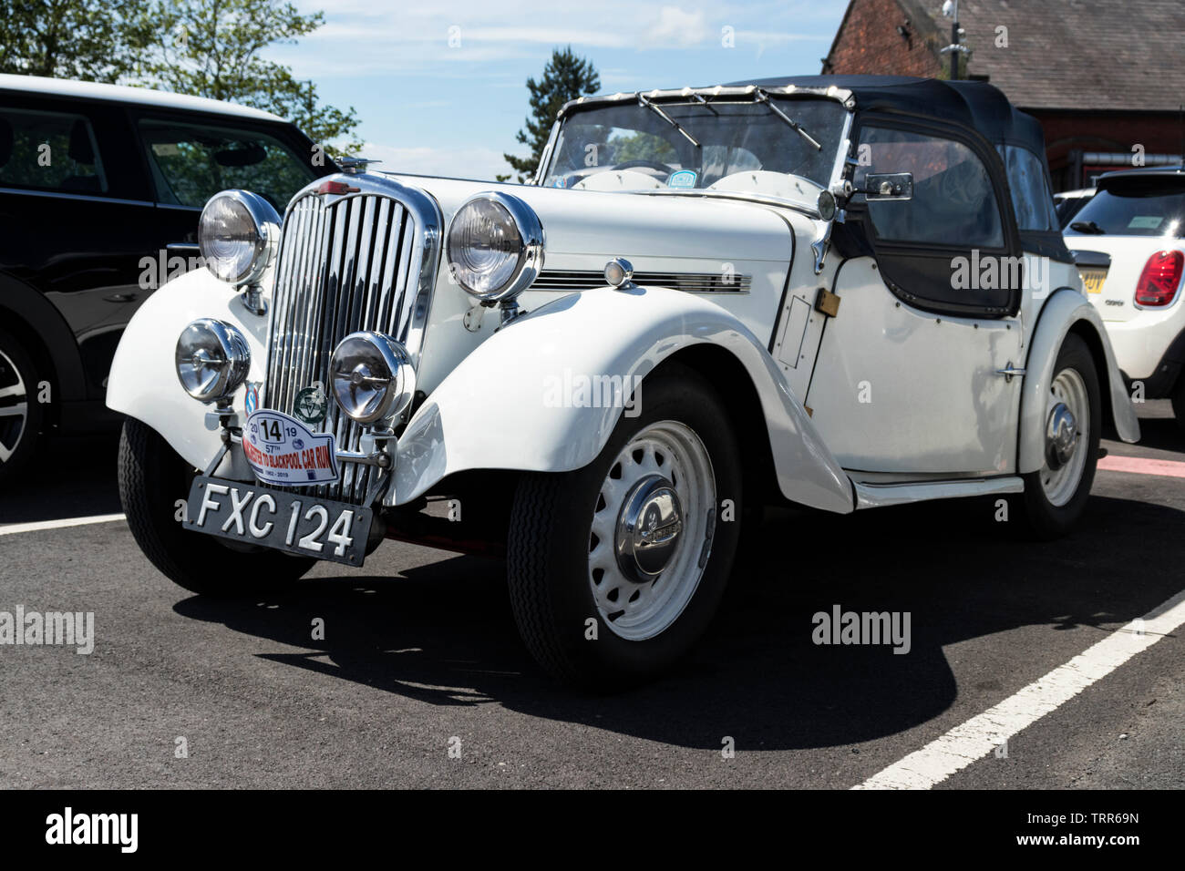 1939 Sänger Roadster Stockfoto