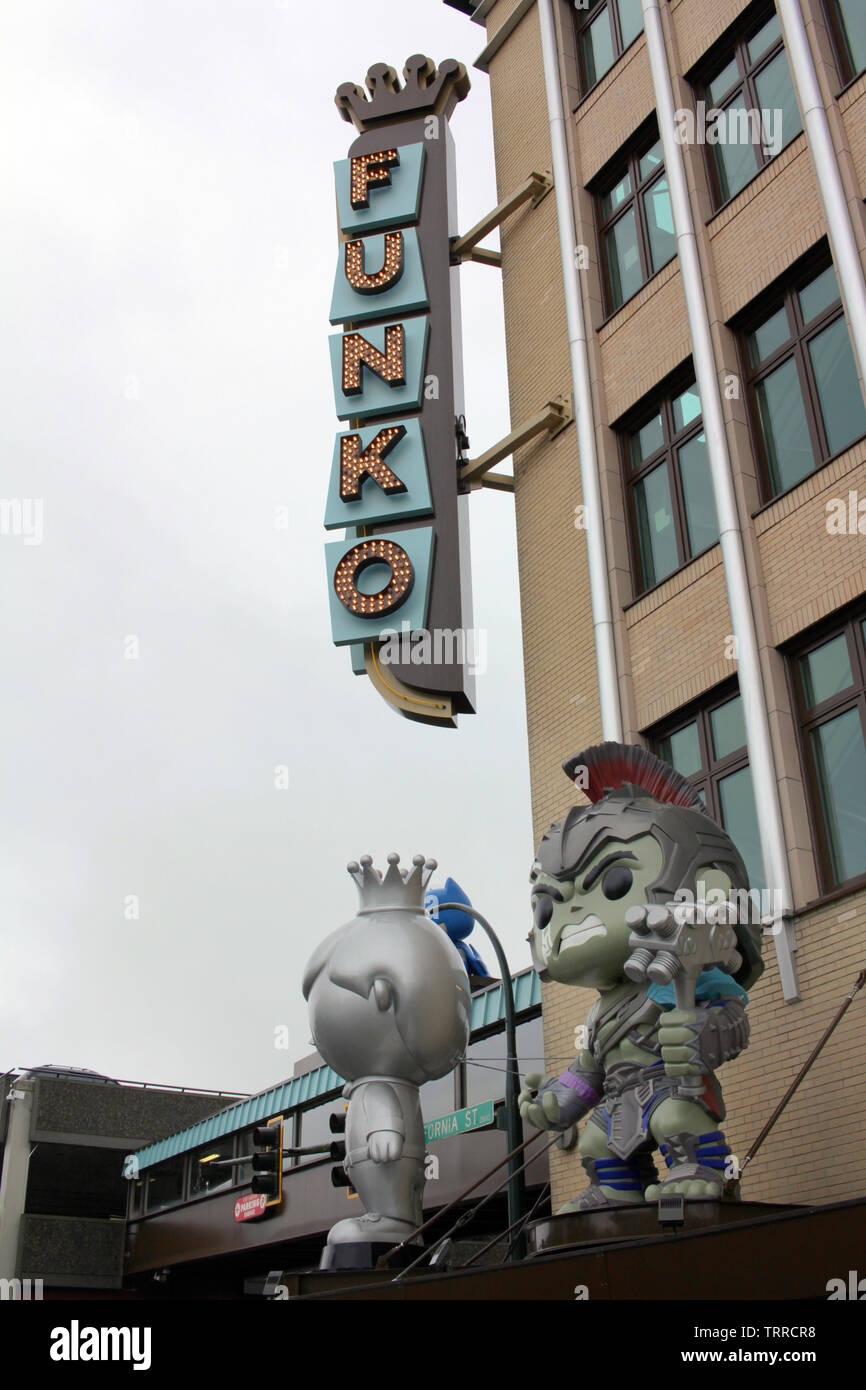 Funko store, Everett, Washington, USA Stockfoto