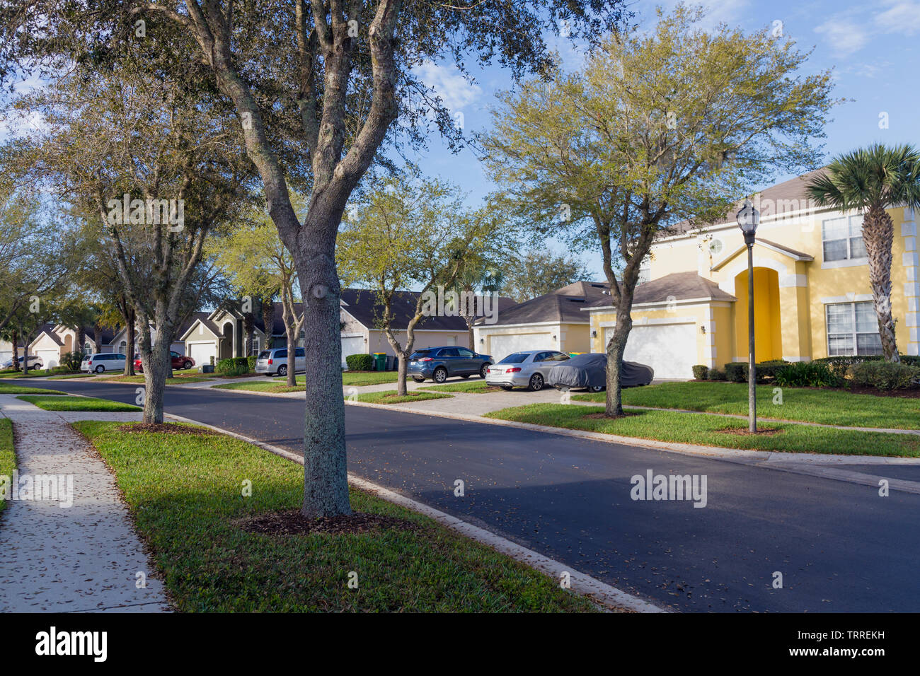 Wohnanlage in Florida, Amerika Stockfoto