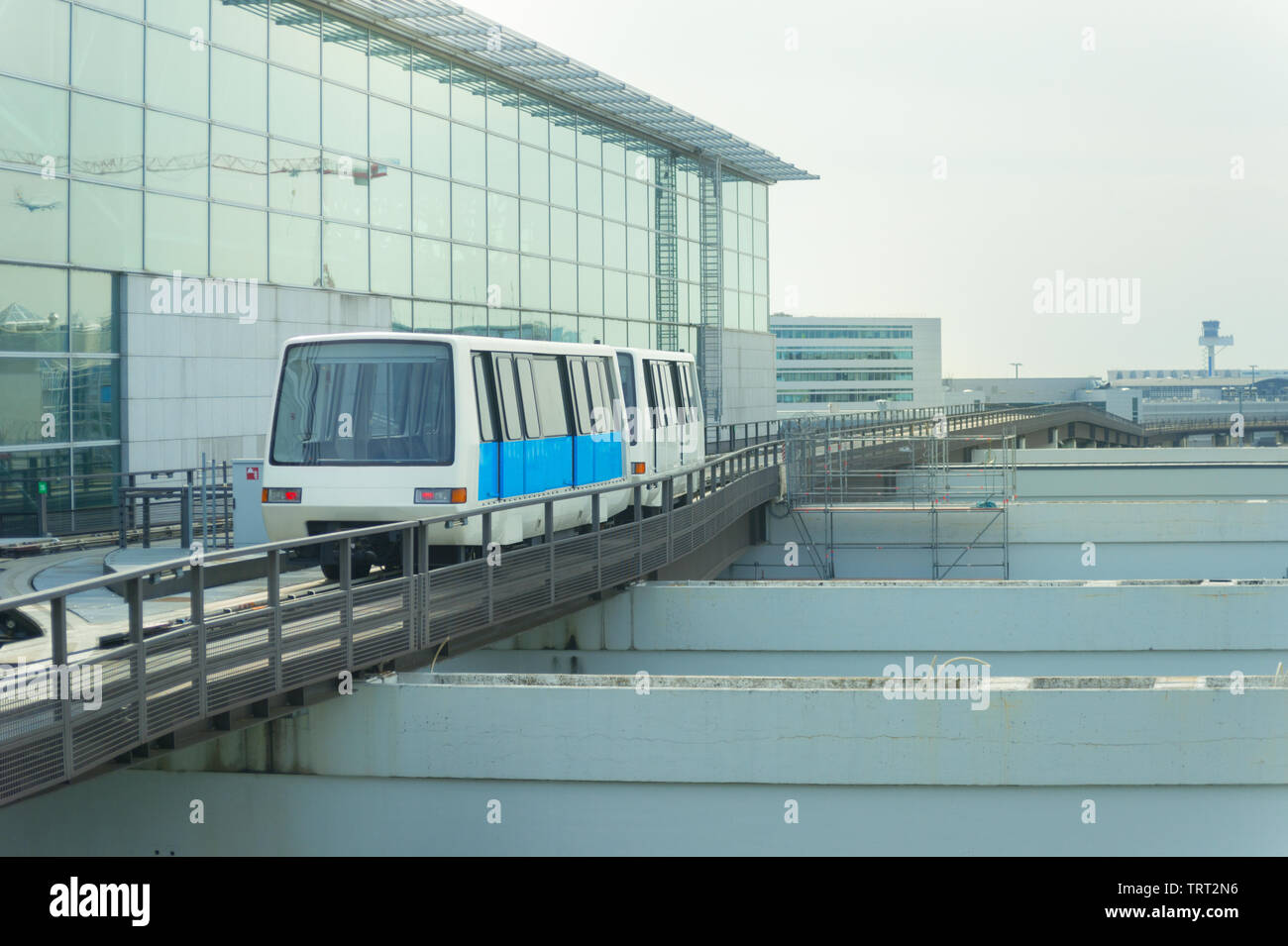 Zug Nach Frankfurt Flughafen Terminal 1 www.alamy.de