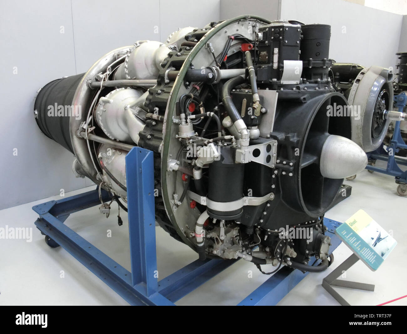De Havilland Ghost 50 Turbojet Engine in der De Havilland Comet, Venom & Sea Venom verwendet Stockfoto