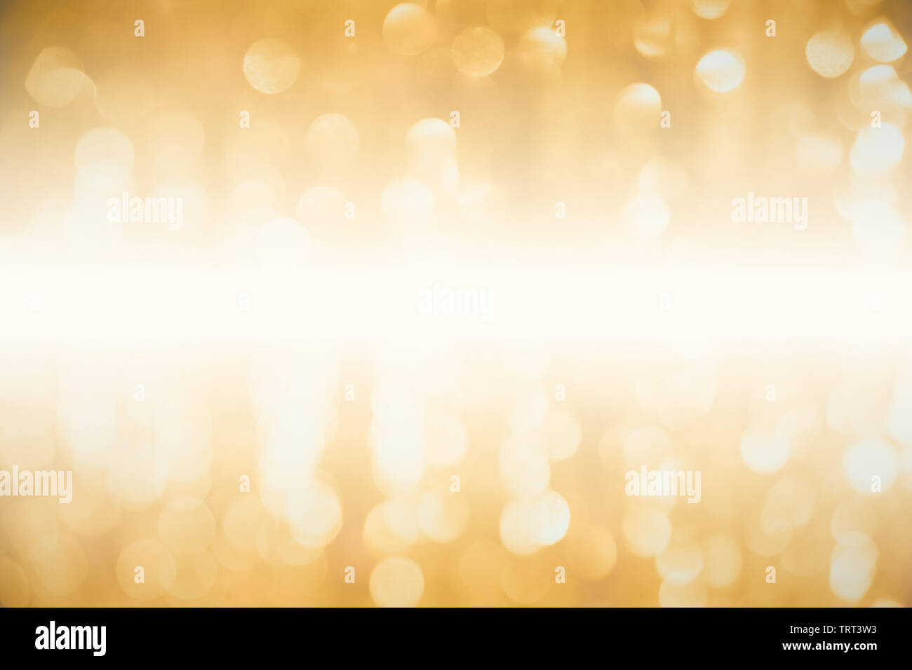 Luxus golden Blur bokeh Abstract für Hintergrund Stockfoto
