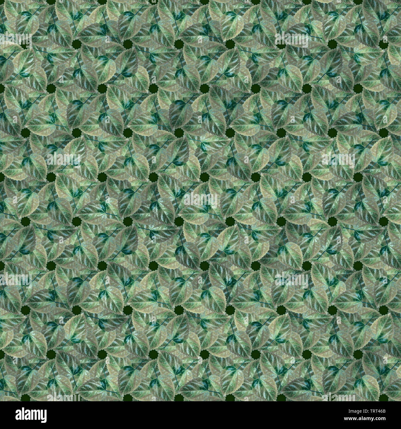 Nahtlose symmetrische Muster Design Hintergrund. Stockfoto