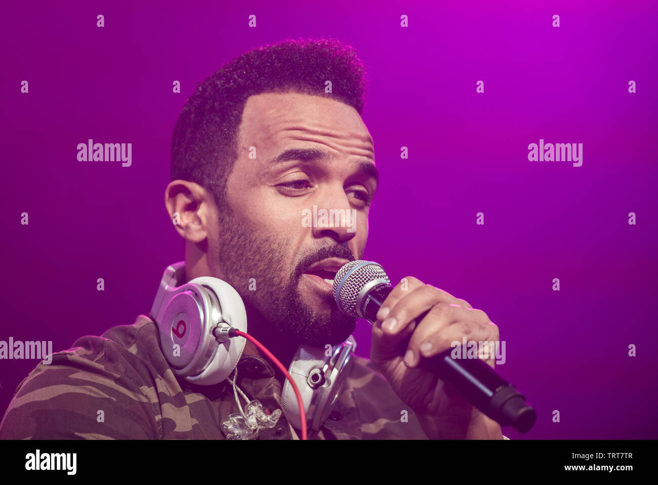 Craig David Craig David (Gesang), Craig Ashley David, Rapper, Texter, Sänger, Sänger, Songwriter, Musiker, Komponist, Musik, Musiker, Konzert, Live, Live Konzert, Unterhaltung, Live show, Musical, Musical artist, Englischer Musik, R&B-Musik, Hip-hop, hip hop Musik, Tanzmusik, Skandinavien, Dänemark, Kopenhagen, 30.10.2016, Stockfoto