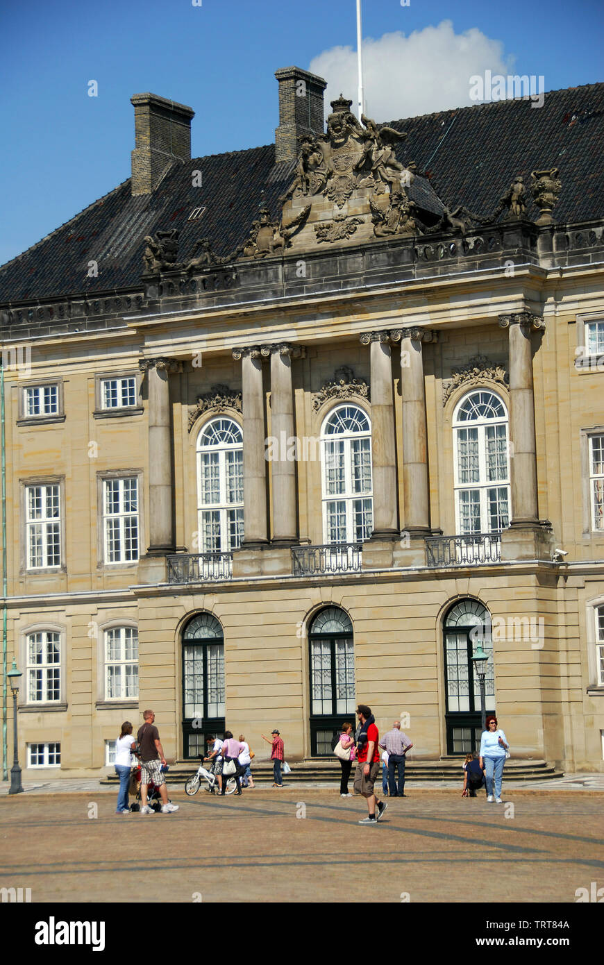 Kopenhagen, Dänemark, Schloss Amalienborg Stockfoto