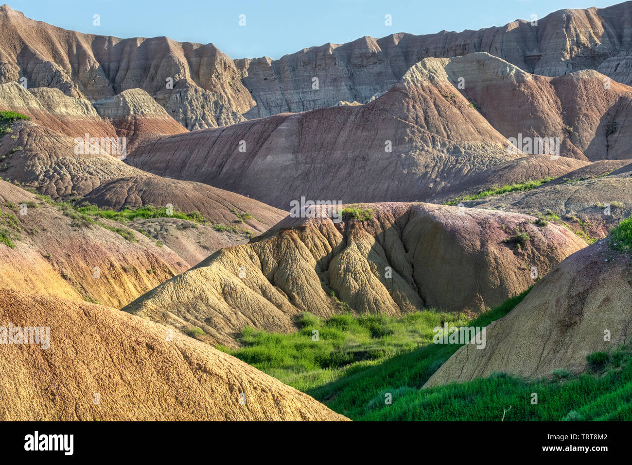 Badlands Nationalpark, South Dakota, USA. Stockfoto