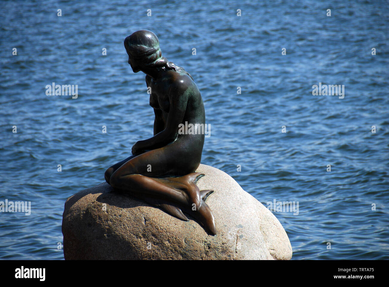 Kopenhagen, Dänemark, Kleine Meerjungfrau Stockfoto