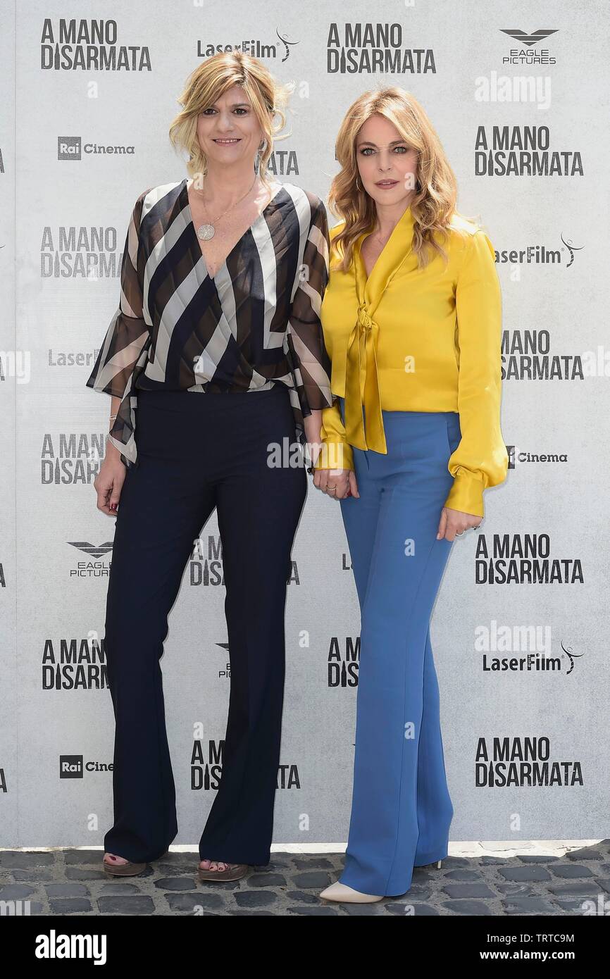Italien, Rom, 5. Juni 2019 Fotoshooting der Film 'A Mano disarmata
