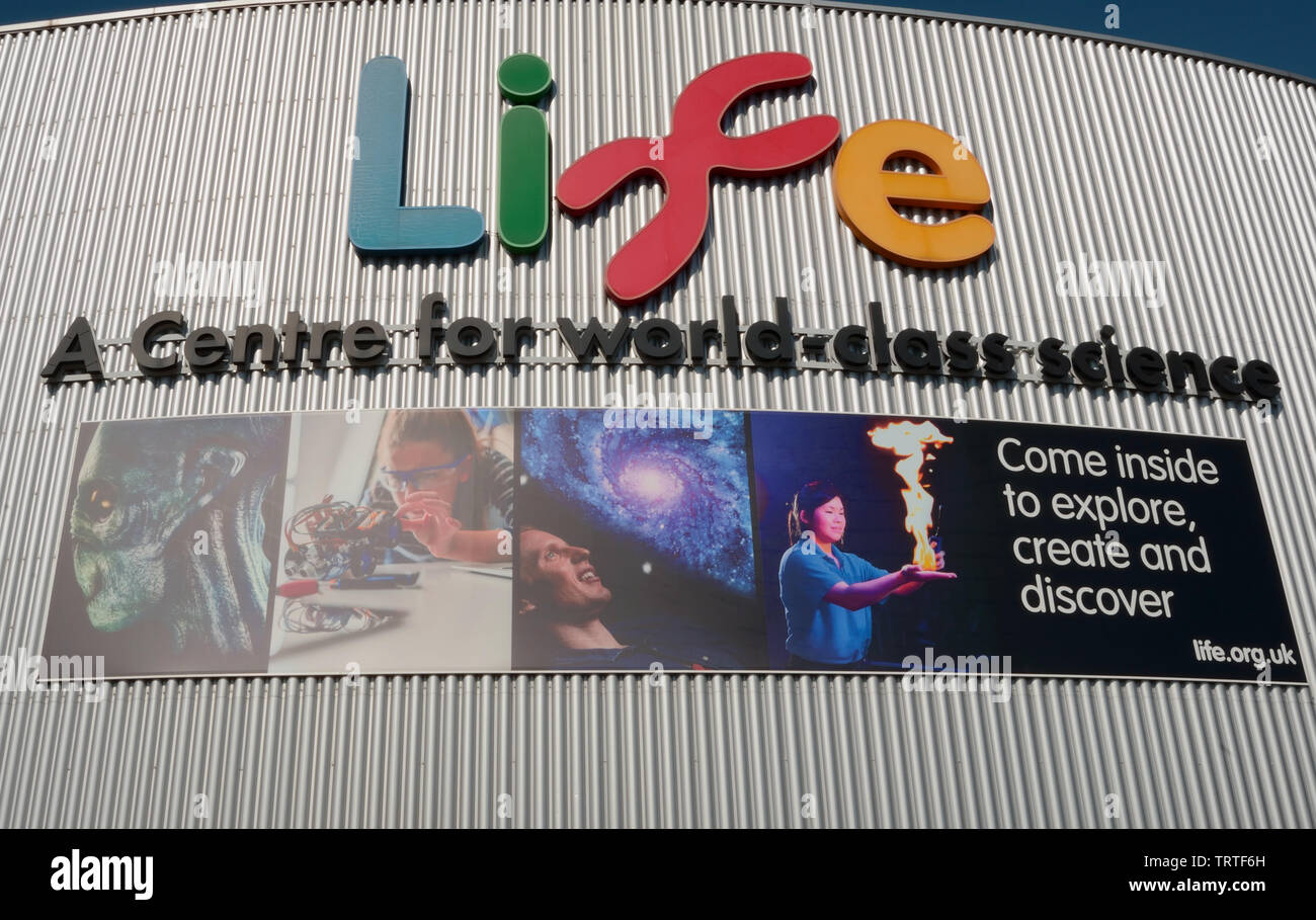 Life Science Center Newcastle upon Tyne England Großbritannien Stockfoto