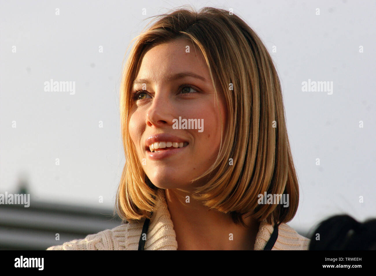 JESSICA Biel in die Heimat der tapferen (2006). Copyright: Nur die redaktionelle Nutzung. Kein Merchandising oder Buch deckt. Dies ist eine öffentlich verteilten Handzettel. Zugriffsrechte nur, keine Lizenz des Urheberrechts zur Verfügung gestellt. Nur in Verbindung mit Werbung für diesen Film. Quelle: Metro Goldwyn Mayer/Album Stockfoto