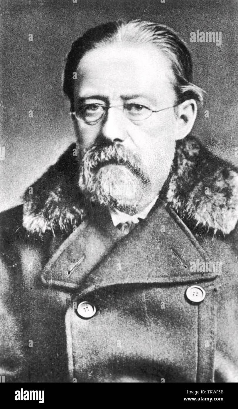 BEDRICH SMETANA (1824-1884) tschechische Komponist über 1883 Stockfoto