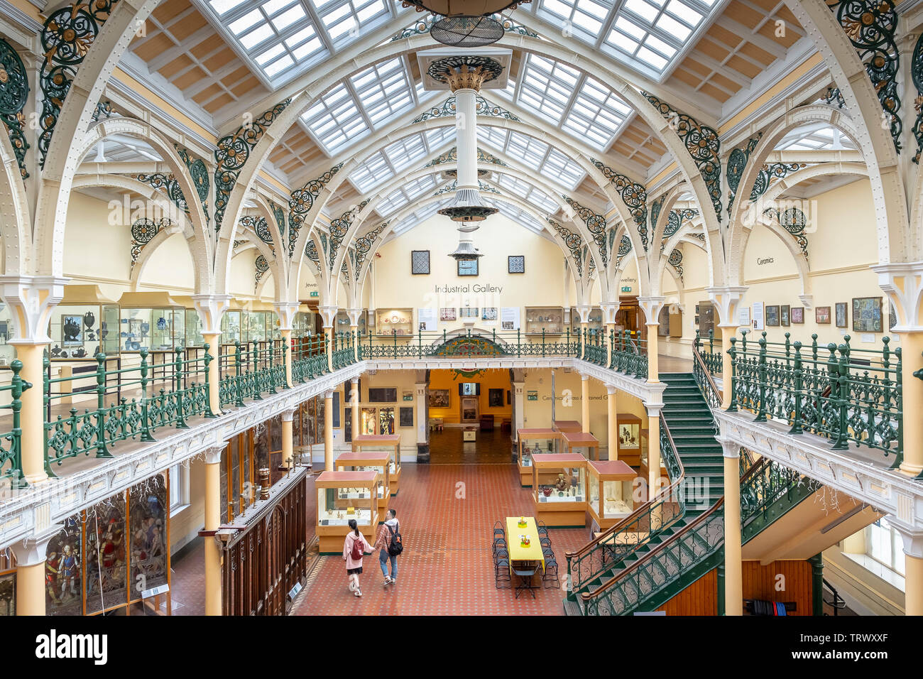 Birmingham Museum & Art Gallery, Galerie, Chamberlain Square, Birmingham Stockfoto