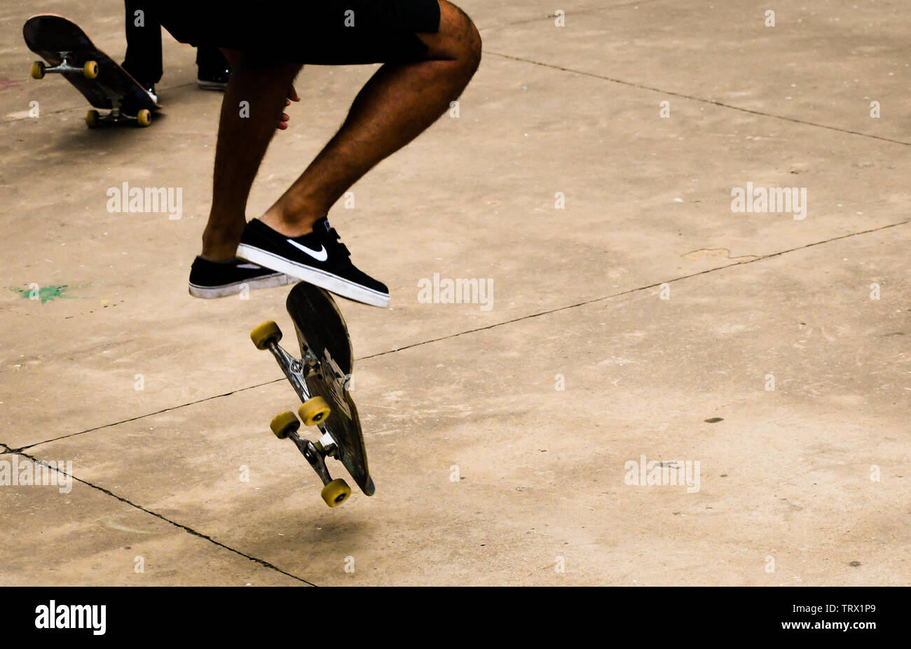 Skateboarder Stockfoto