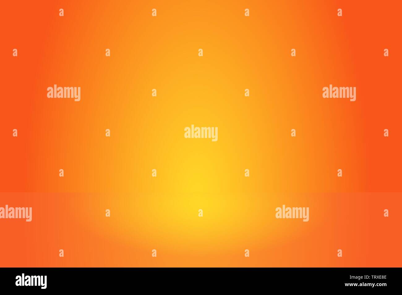 Abstrakte orange Gradient verschwommen glatten Hintergrund wie ein Studio Zimmer - kann für die Anzeige von Produkten etc. verwendet werden. Stock Vektor
