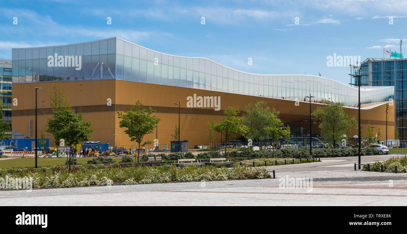 Zentralbibliothek Oodi Helsinki, Helsinki, Finnland Stockfoto