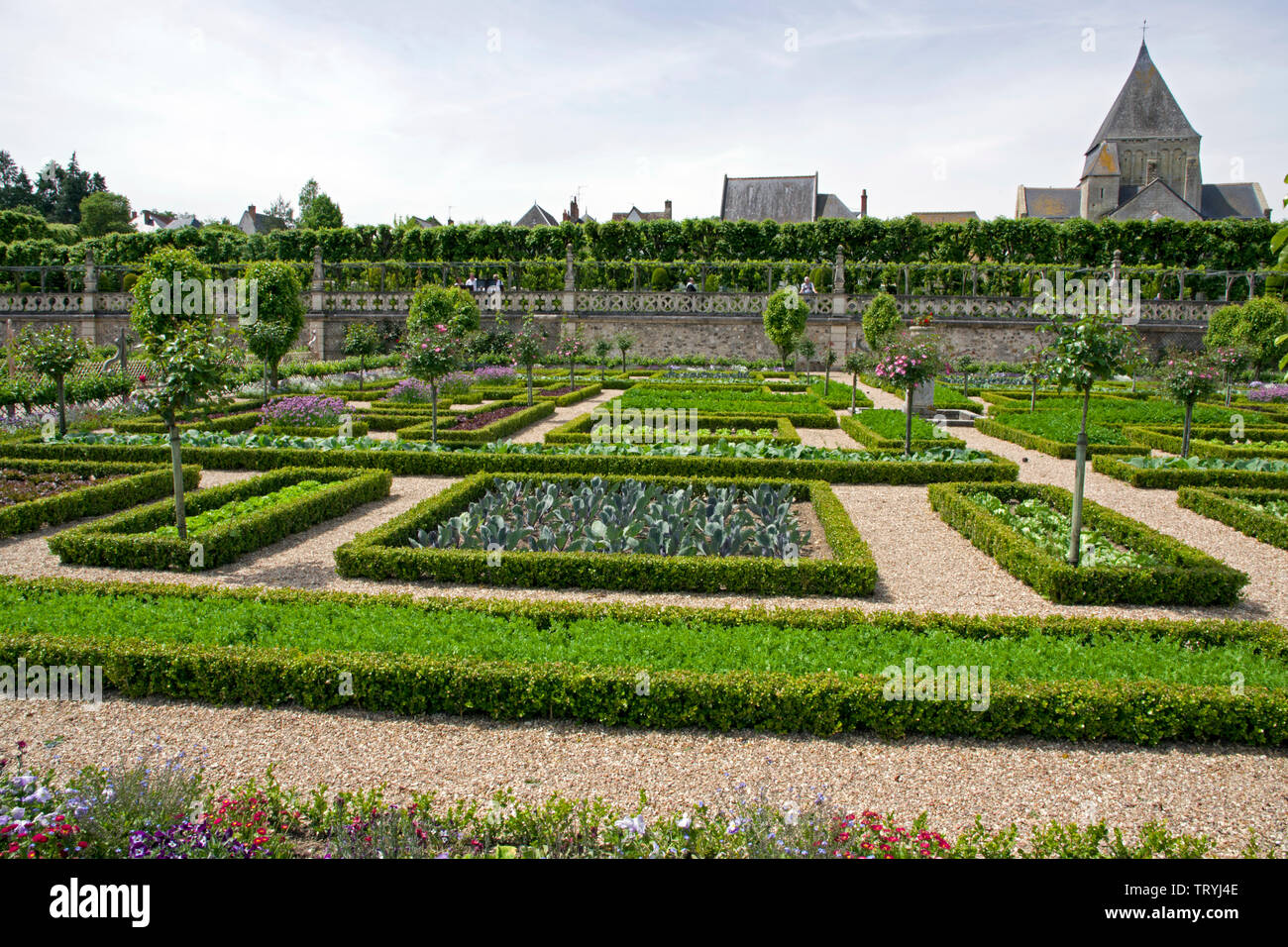 Schloss villandry garten Fotos und Bildmaterial in hoher Auflösung