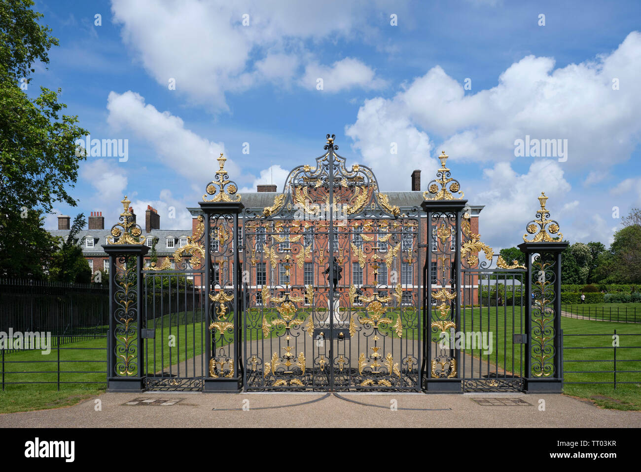 Kensington Palace, Kensington, London, Großbritannien. Stockfoto