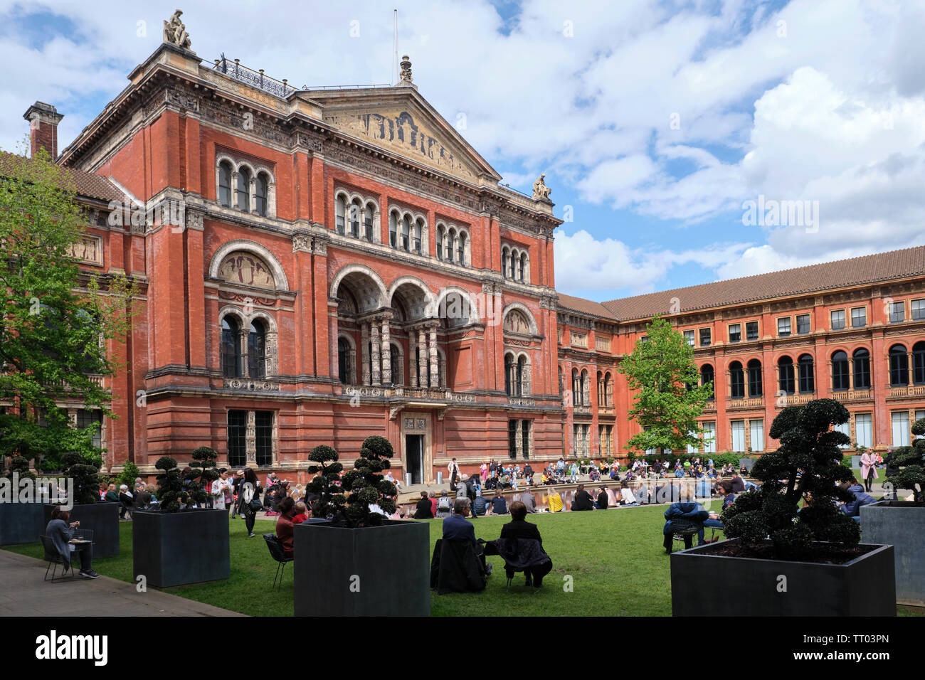 Royal Victoria und Albert Museum für Gestaltung, London, England, UK. Stockfoto
