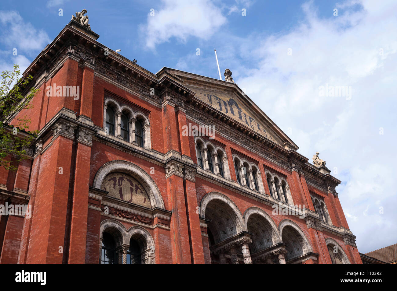 Royal Victoria und Albert Museum für Gestaltung, London, England, UK. Stockfoto