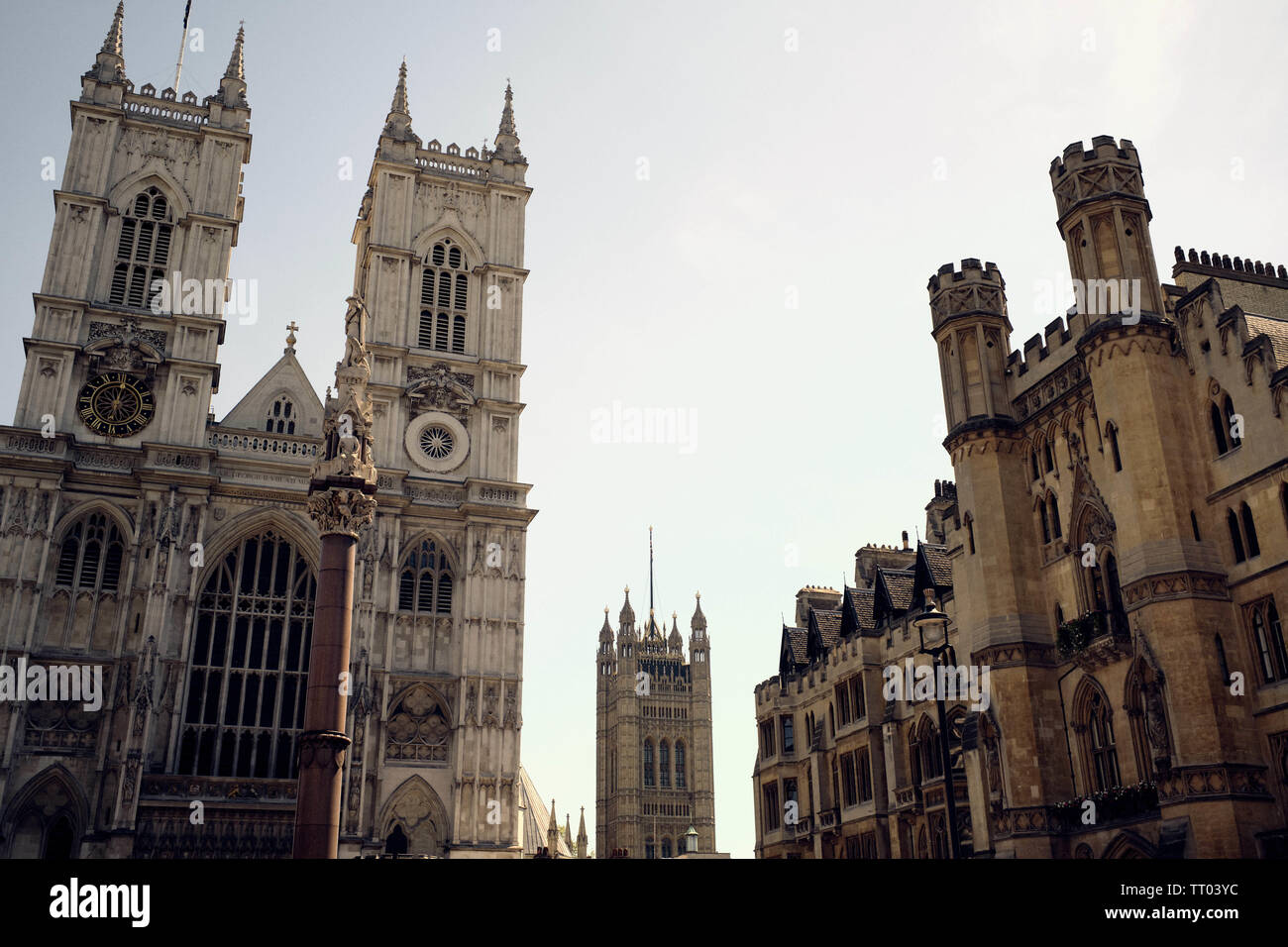 Westminster Abbey, London, England, Grossbritannien. Stockfoto