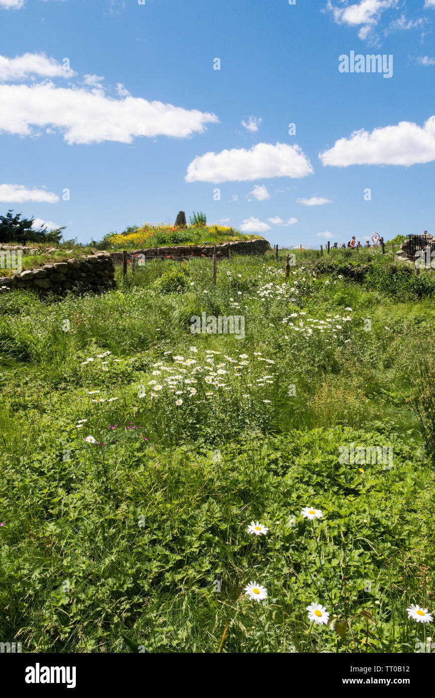 Irische Hunger Memorial in Lower Manhattan, NYC, USA Stockfoto