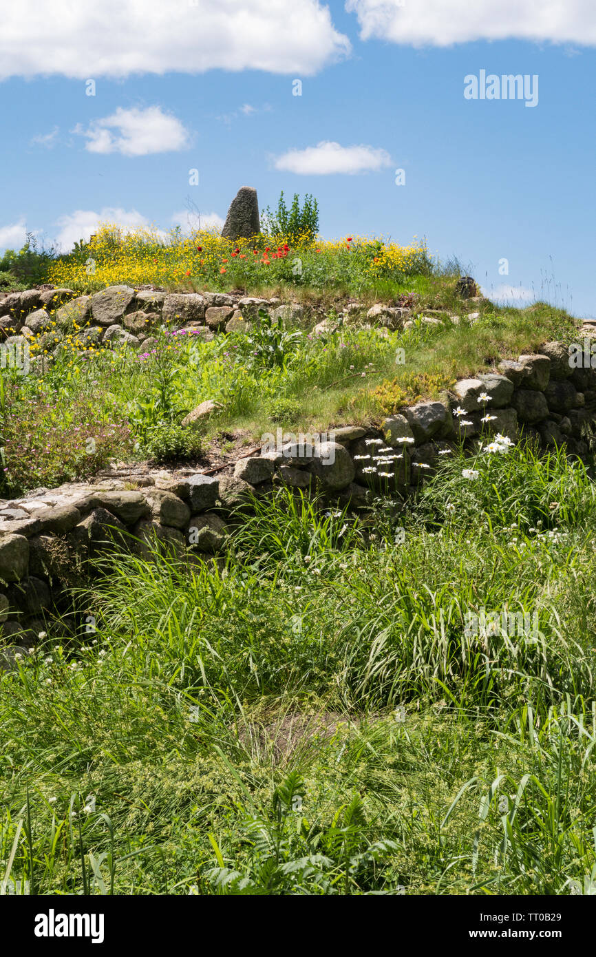 Irische Hunger Memorial in Lower Manhattan, NYC, USA Stockfoto