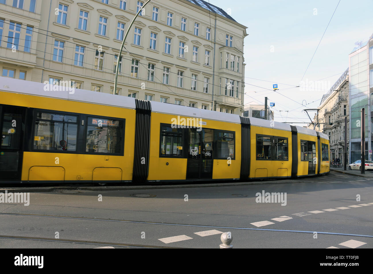 Verkehrsmittel: S-Bahn Berlin Stockfoto