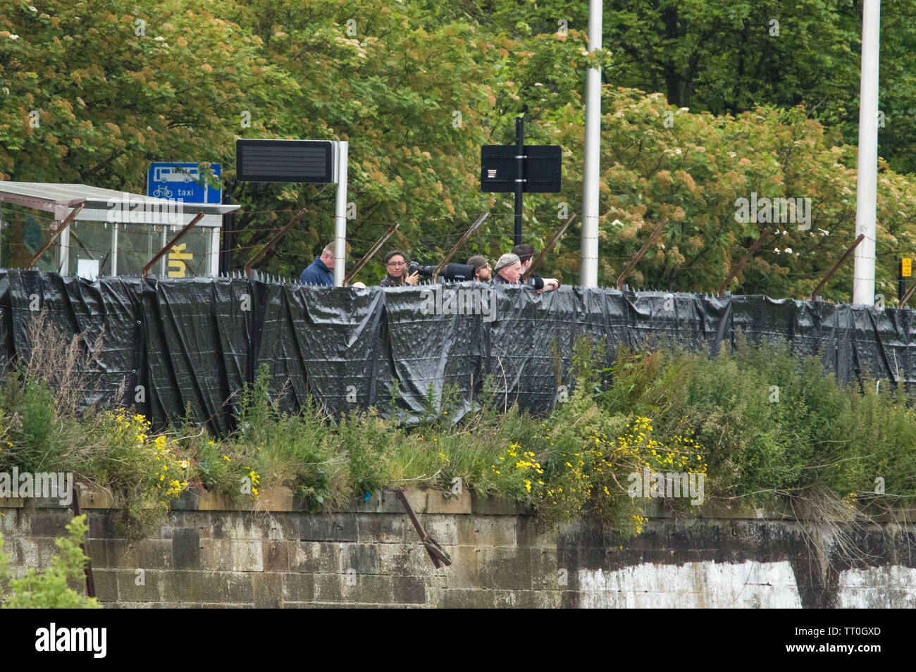 Glasgow, UK. 12. Juni 2019. Der Film, genannt, 1917, ist eine Zusammenarbeit zwischen Spielberg und Sam Mendes, der das Schreiben und die Projektleitung. Mendes ist auch für seine Arbeit über die James Bond Filme Skyfall und Gespenst bekannt. Stockfoto