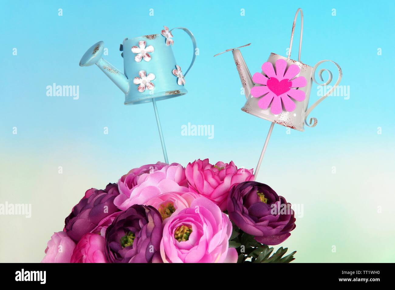 Metall Dekoration Fur Blumen Und Strauss Auf Naturlichen