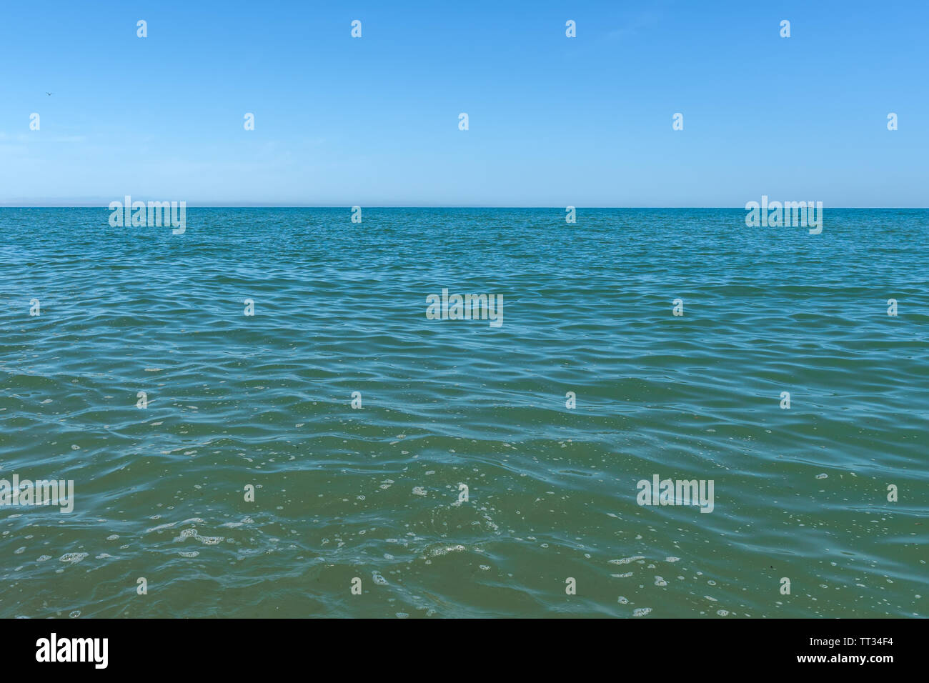 Sky line über das Meer Landschaft Stockfoto