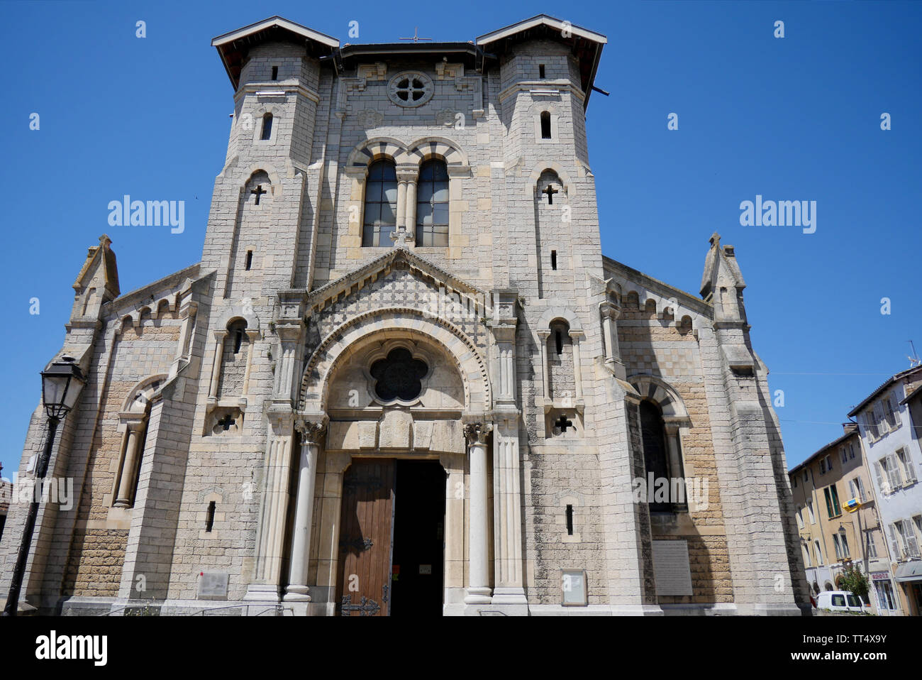 Kirche Saint-Symphorien (XX), Trévoux, Ain, Frankreich Stockfoto