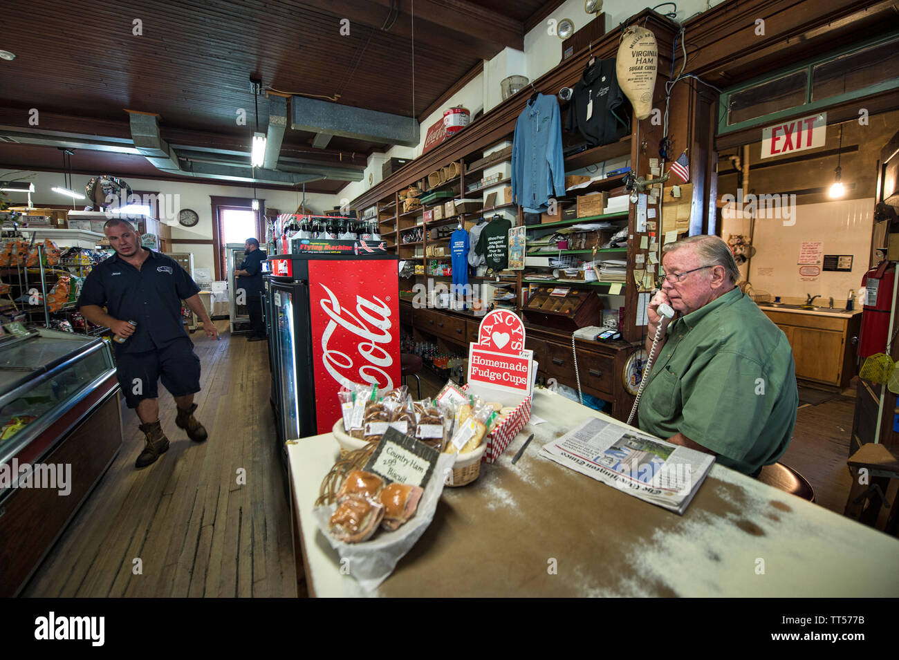 UNITED STATES - August 1, 2016: von Loudoun charmantesten General Stores. Wenn ihr unterwegs in westlichen Loudoun müssen Sie diese ländliche Edelsteine zum Hinzufügen Stockfoto