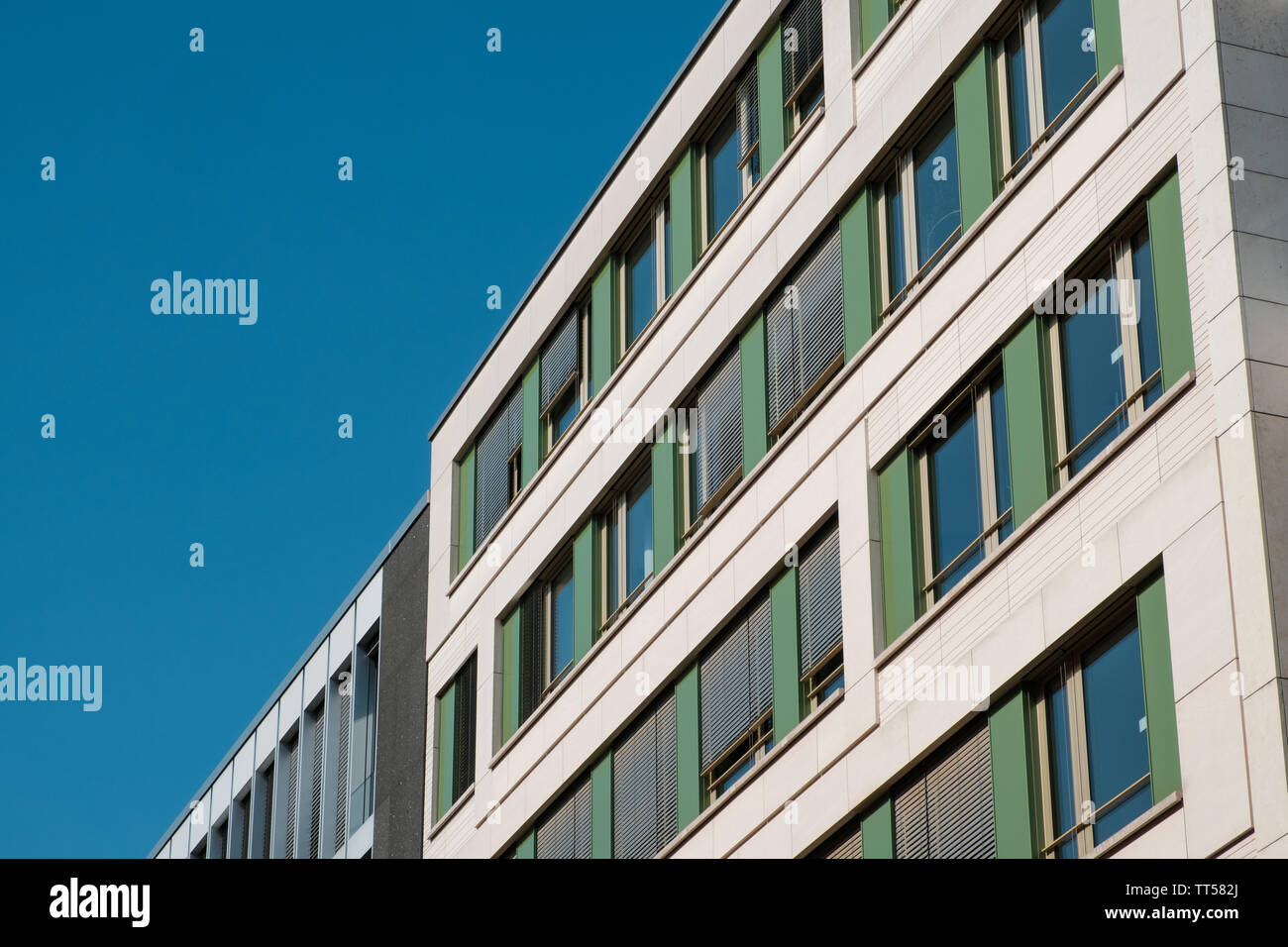 Außen - hausfassade Immobilien Konzept - Stockfoto