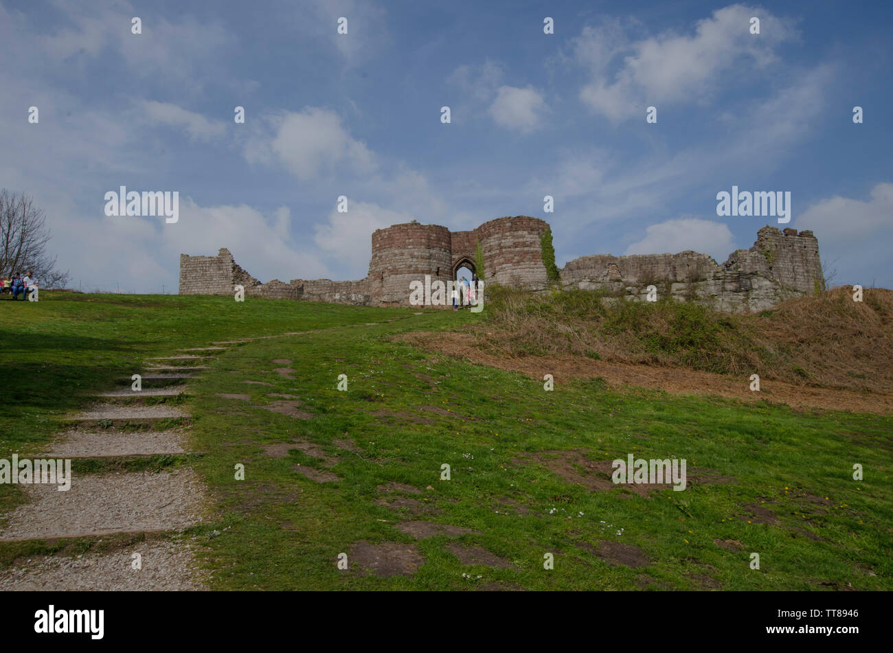 Beeston Castle, Cheshire, England, Großbritannien. Stockfoto