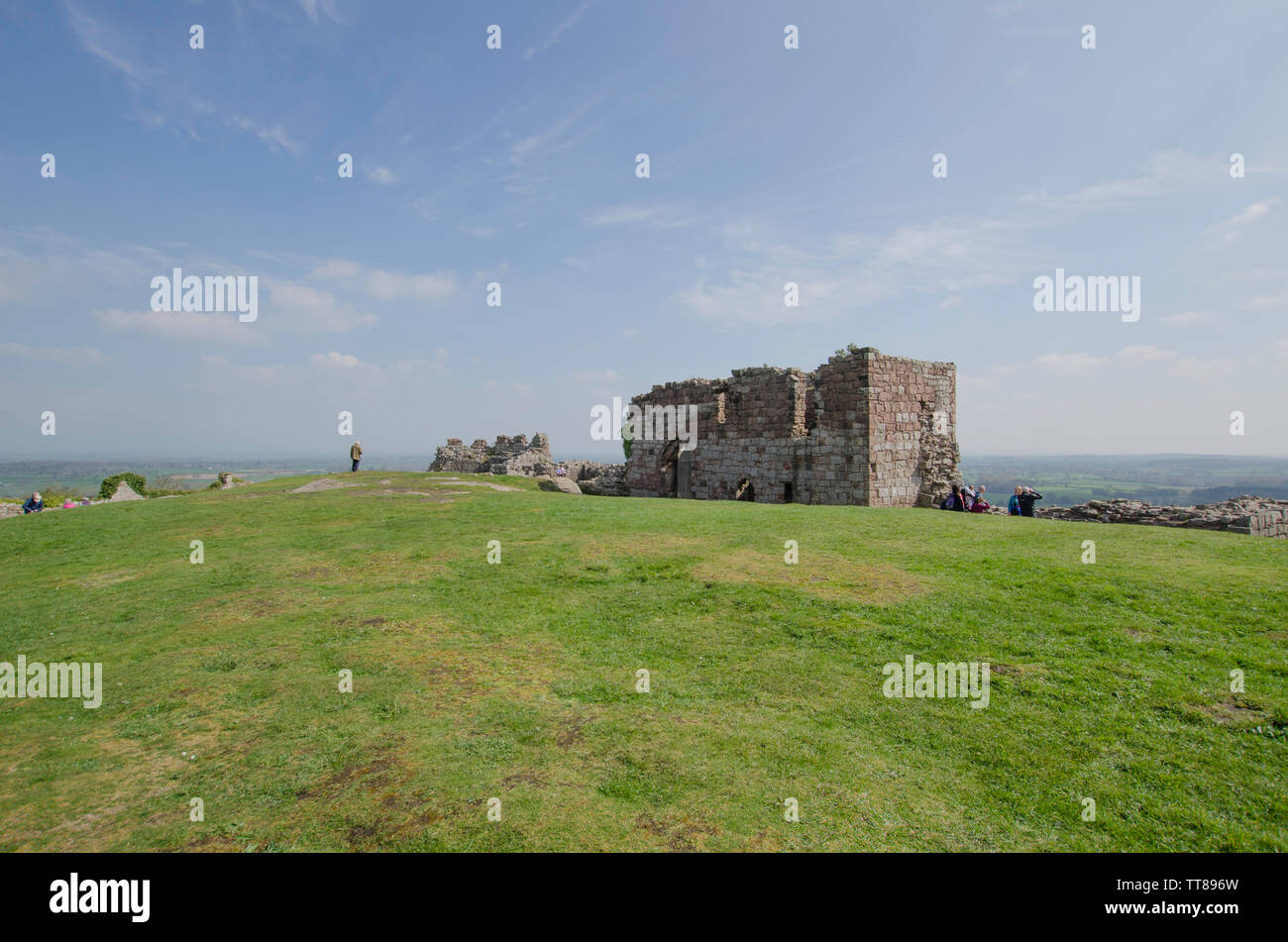 Beeston Castle, Cheshire, England, Großbritannien. Stockfoto