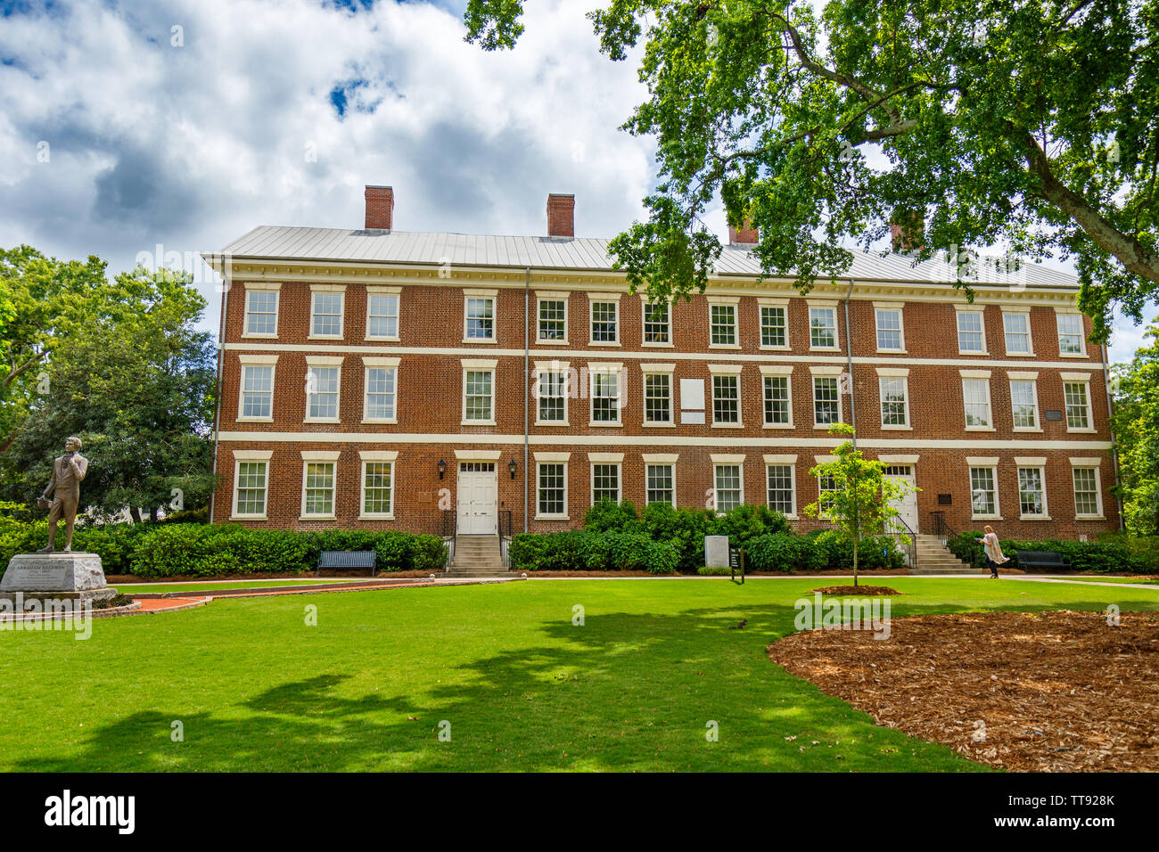 ATHENS, GA, USA - Mai 3: Alte Hochschule am Mai 3, 2019 an der Universität von Georgia in Athens, Georgia. Stockfoto